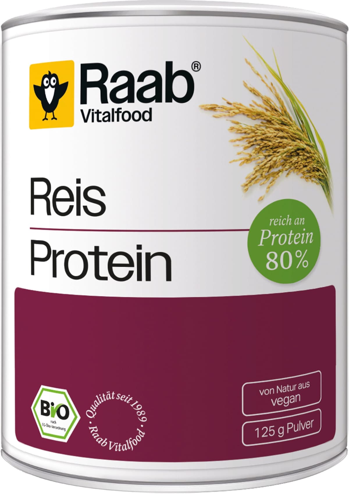 Reisprotein Pulver Bio