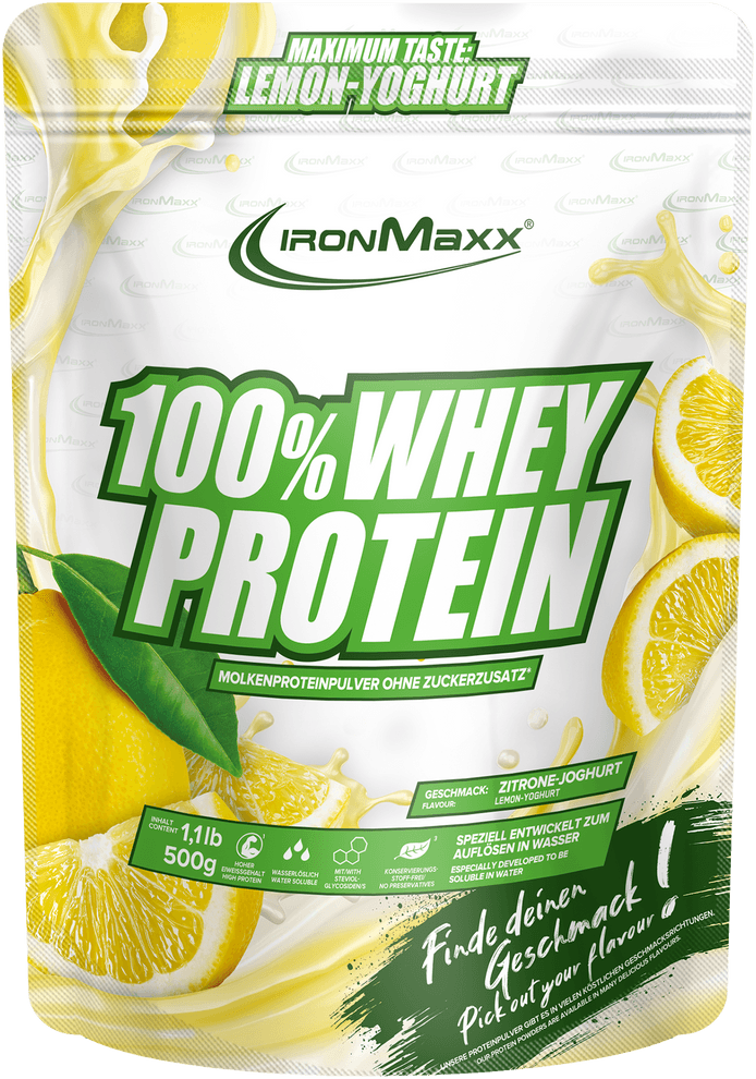 100% Whey Protein 500 g Beutel