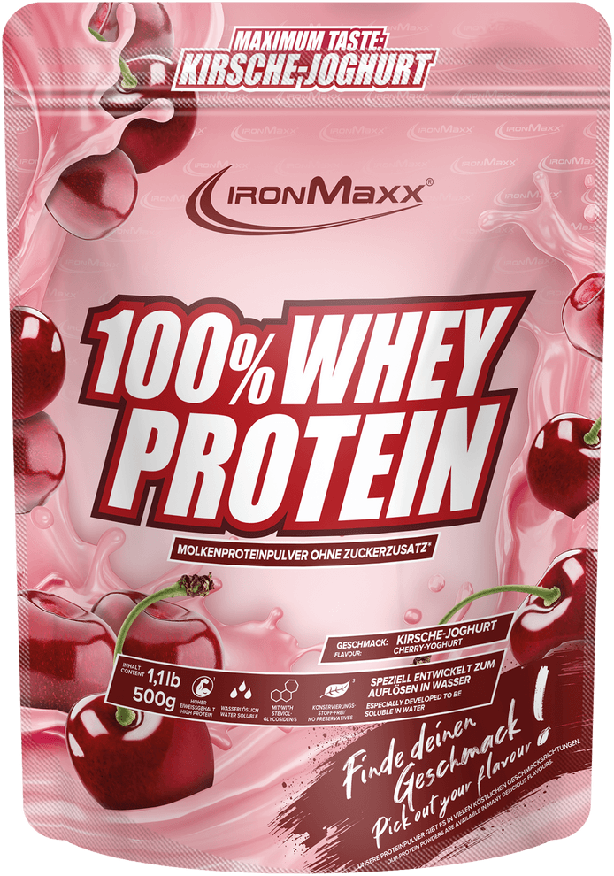 100% Whey Protein 500 g Beutel