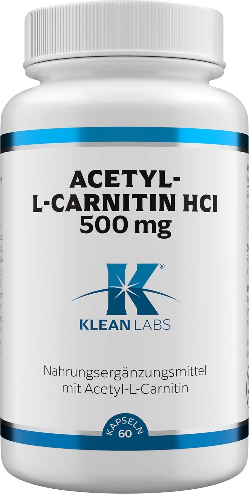Acetyl-L-Carnitin HCl 500 mg