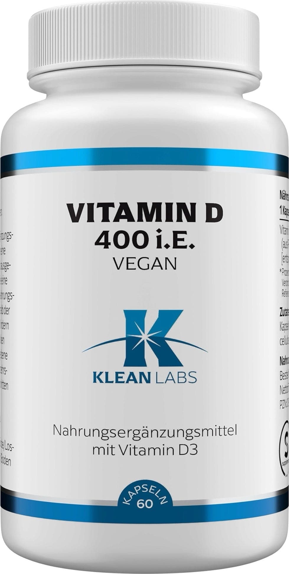 Vitamin D 400 I.E. vegan