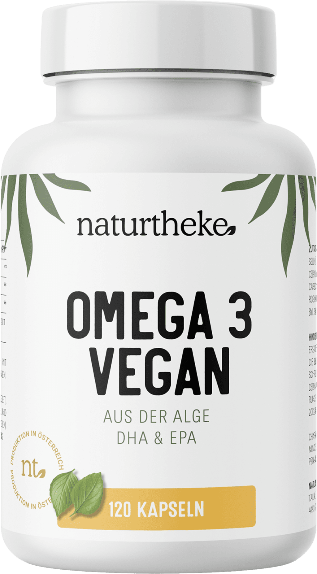 Omega 3 Vegan aus Algen