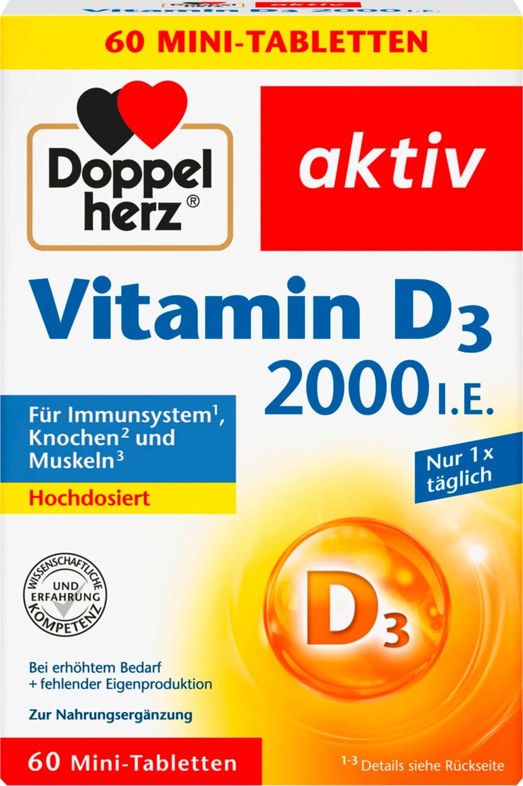 aktiv Vitamin D3 2000 I.E.