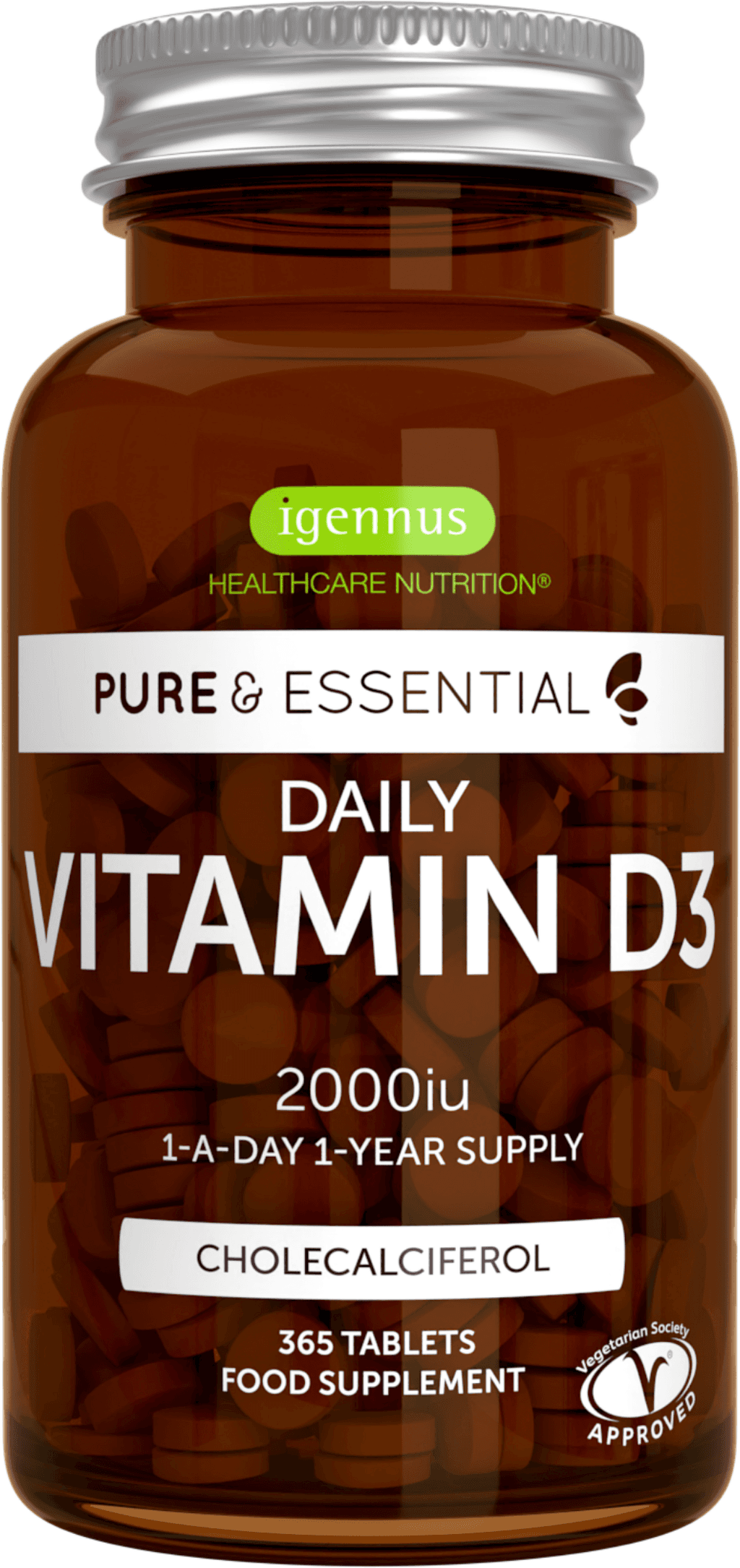 Pure & Essential Daily Vitamin D3 2000IU