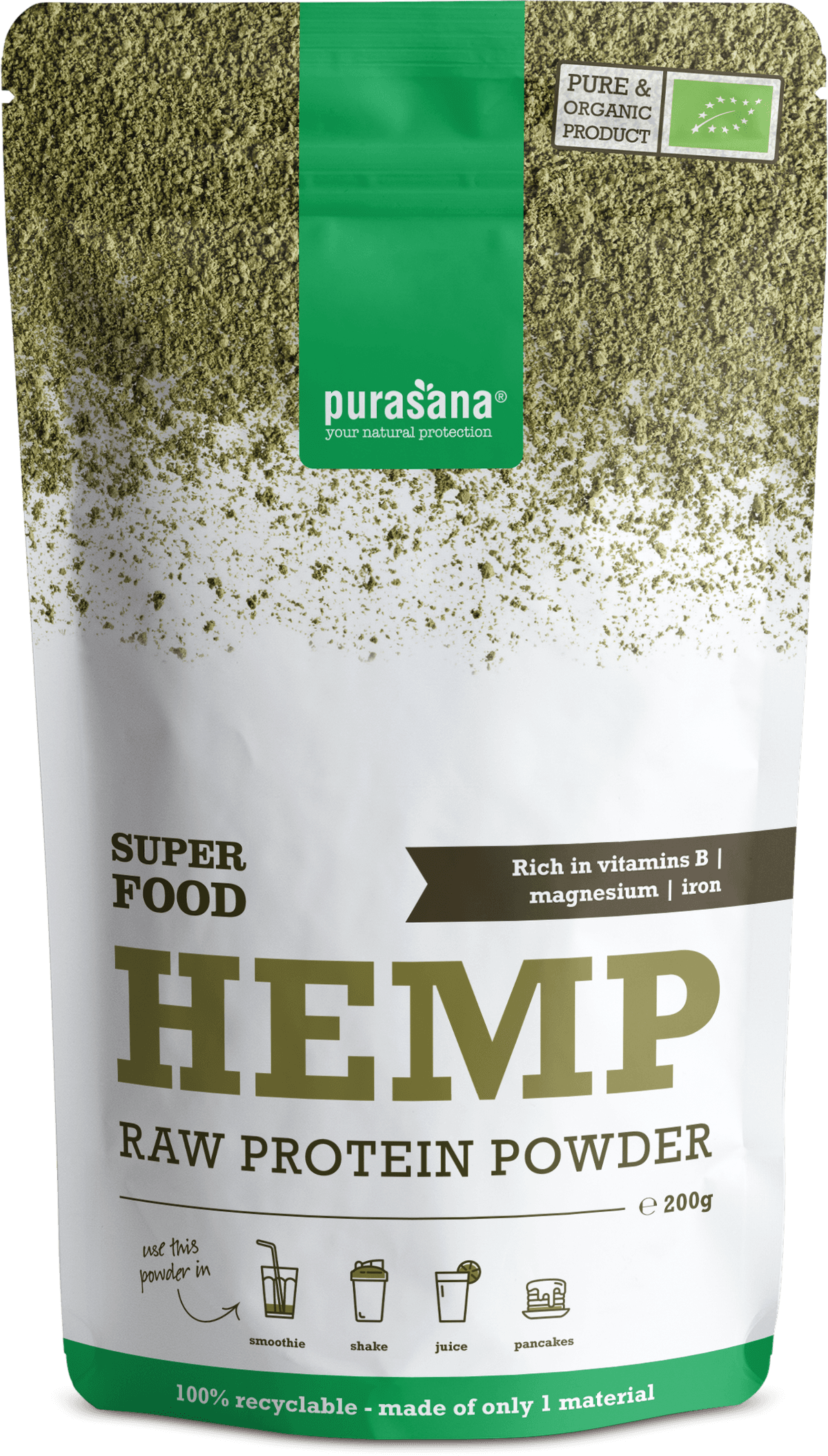 Hanfprotein Pulver BIO