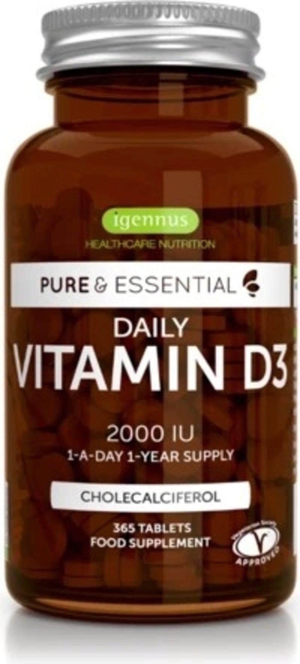 Pure & Essential Daily Vitamin D3 2000IU