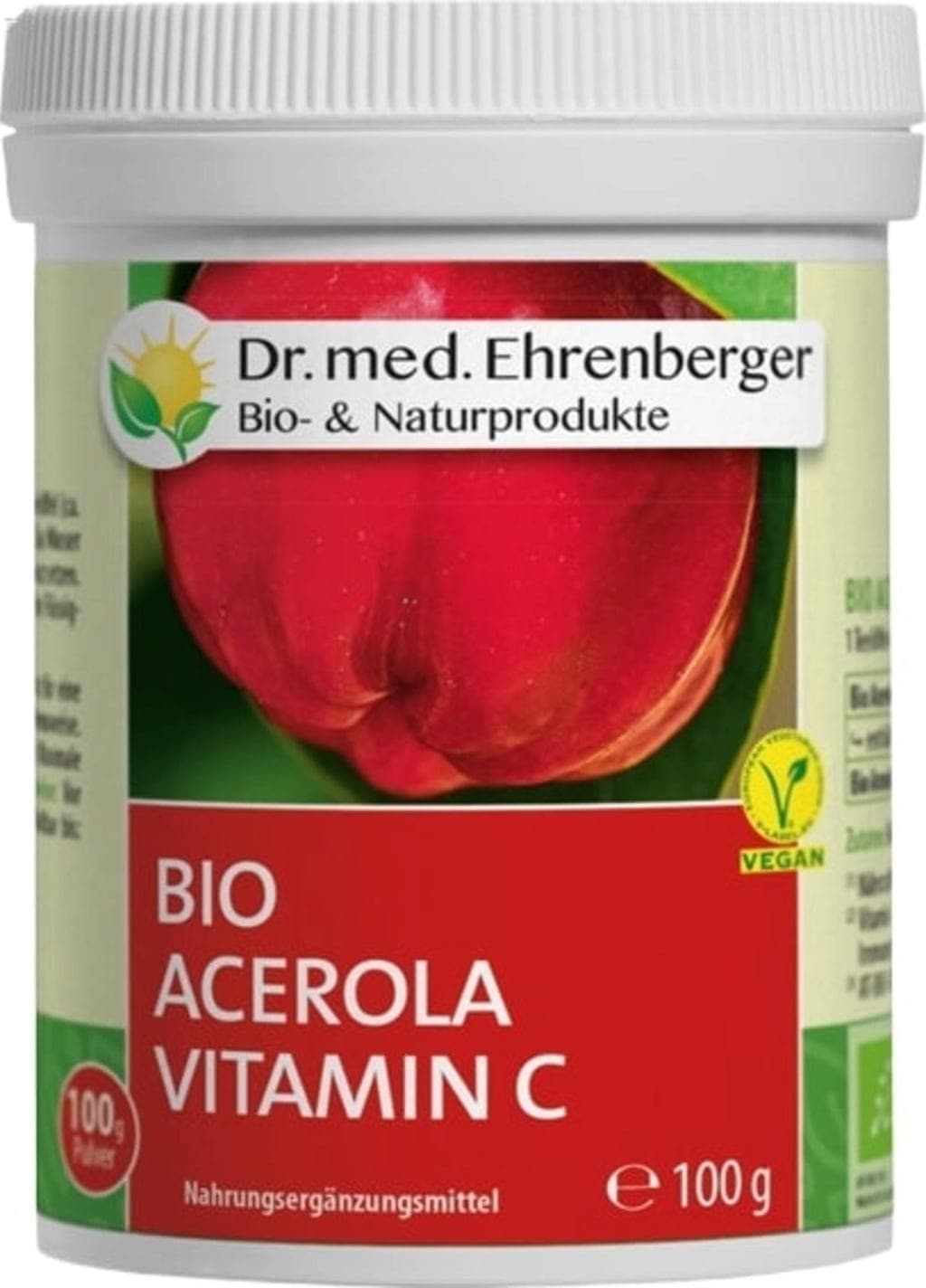 Bio- & Naturprodukte Acerola Vitamin C Pulver Bio
