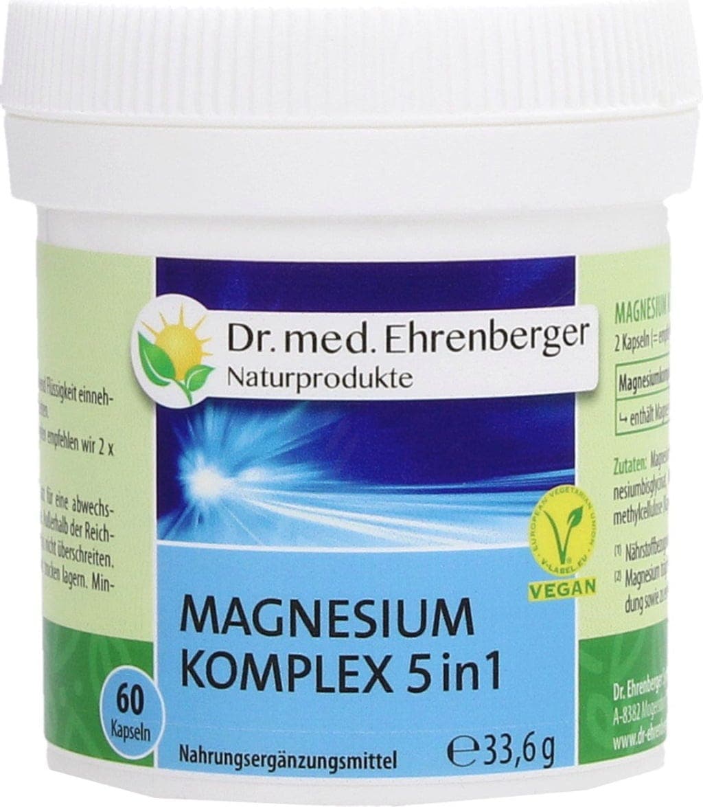 Bio- & Naturprodukte Magnesium Komplex 5 in 1