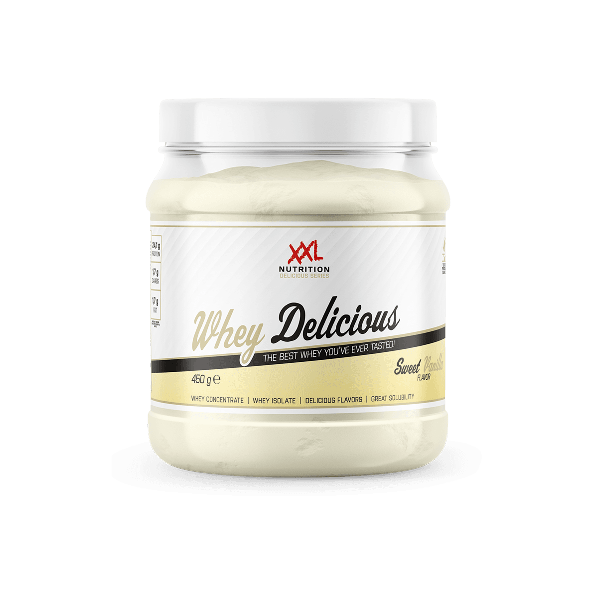 Whey Delicious Süße Vanille 450 Gramm