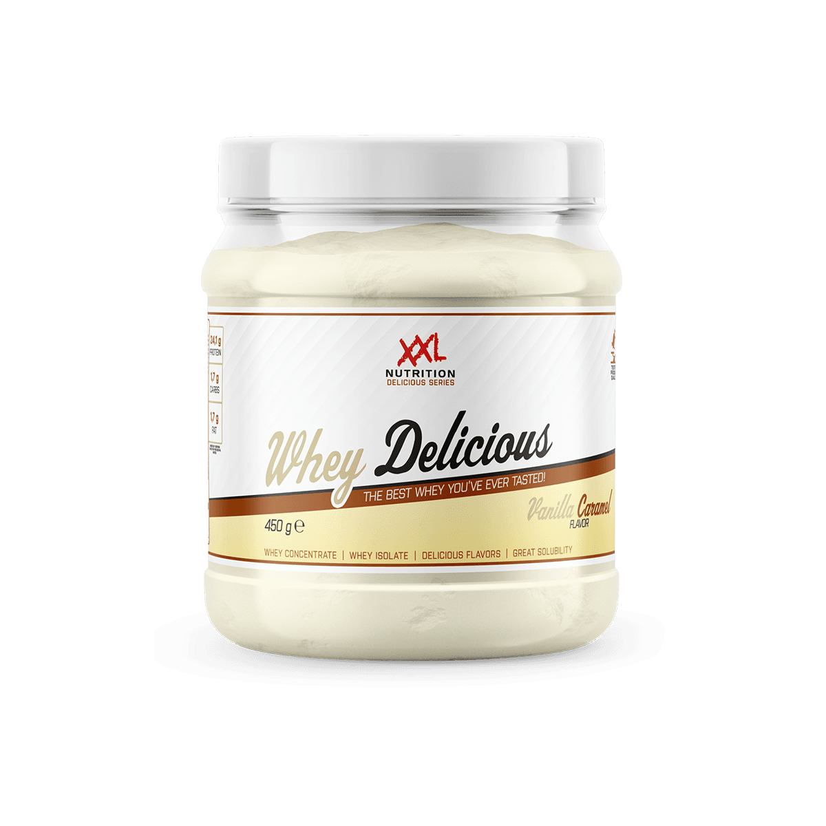 Whey Delicious Vanille Karamell 450 Gramm