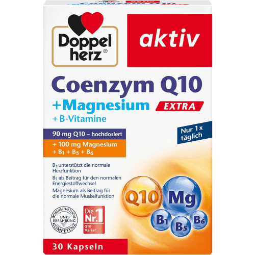 Coenzym Q10 + Magnesium + B-Vitamine