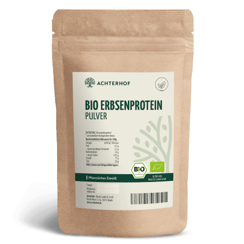 Bio Erbsenprotein Pulver