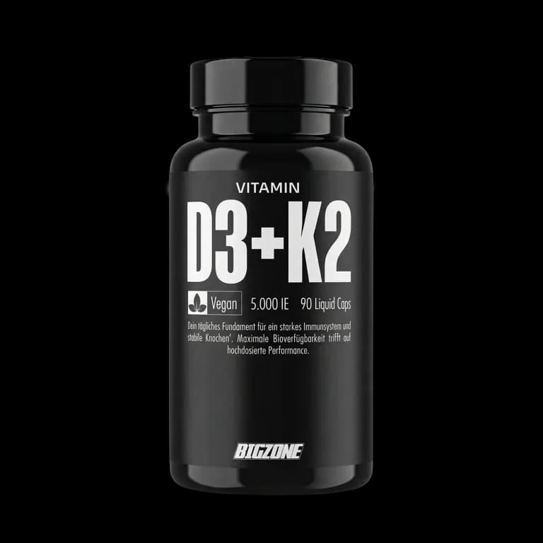 Vitamin D3 + K2 Liquid Caps