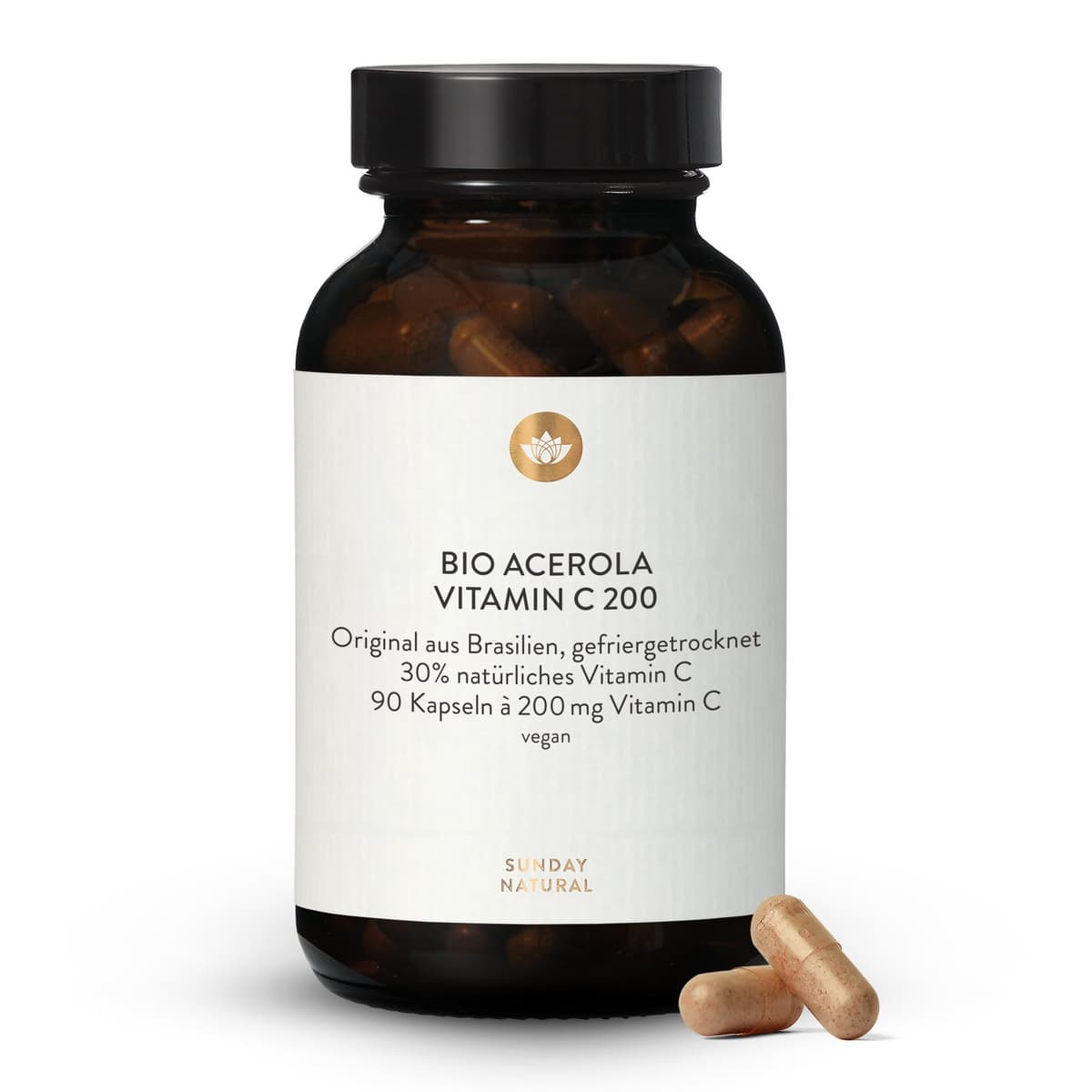 Bio Acerola Vitamin C 200mg Kapseln