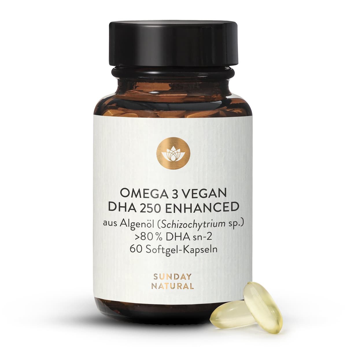 Omega 3 DHA 250 enhanced vegan