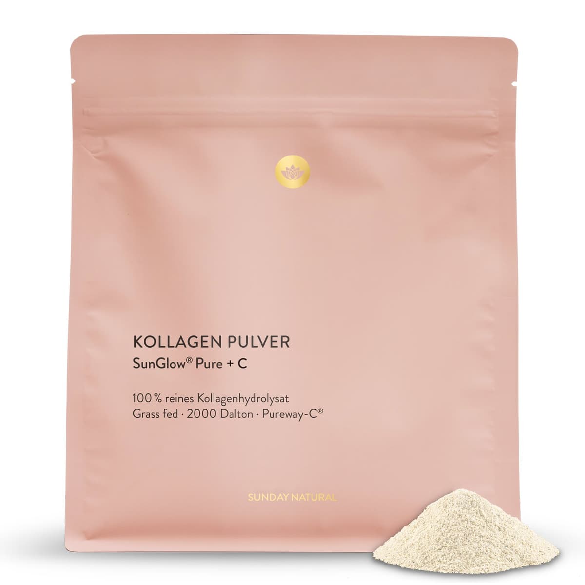 Kollagen Pulver SunGlow® Pure + C