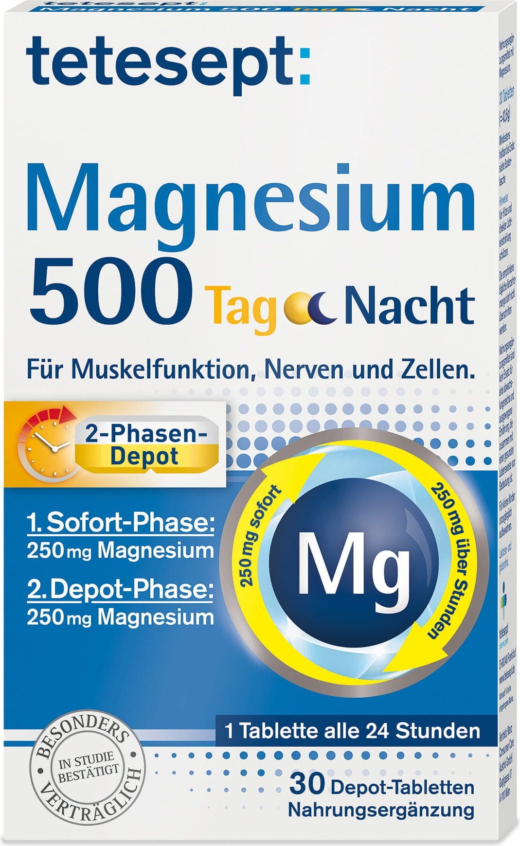 Magnesium 500 Tag Nacht