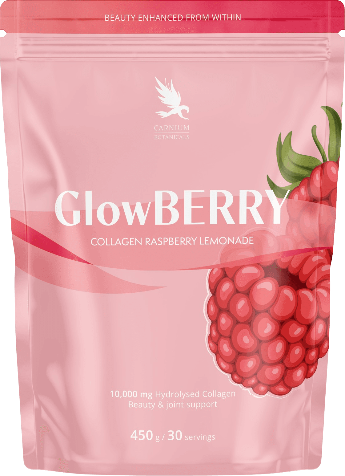 GlowBERRY Kollagen Himbeer-Limonade