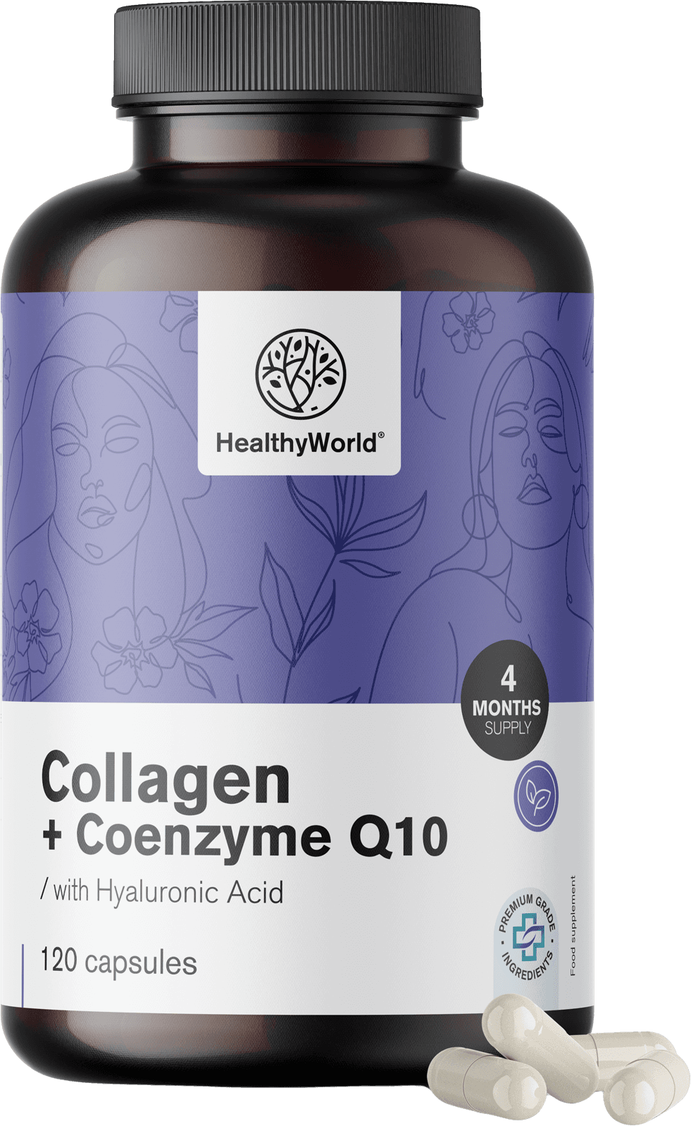 Collagen + Coenzyme Q10 + Premium Hyaluronic Acid