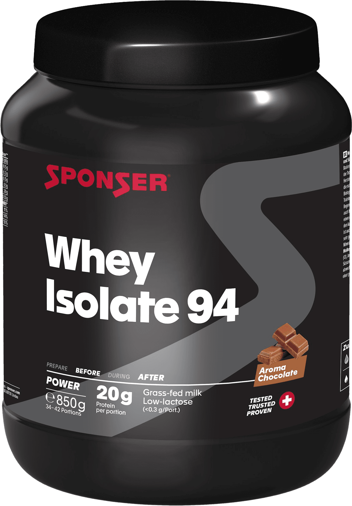 Whey Isolate 94 850 g Dose