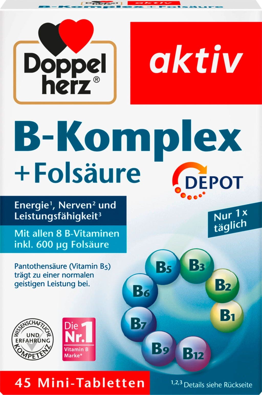 B-Komplex + Folsäure Depot