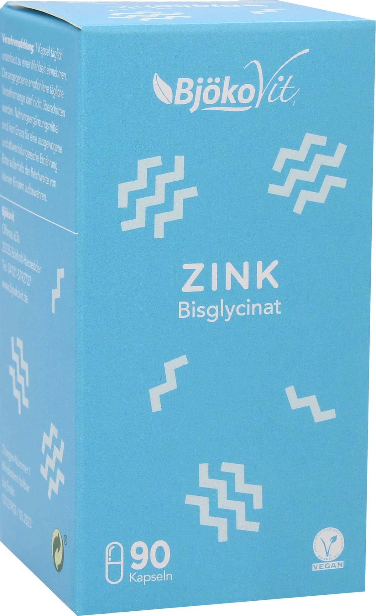 Zink Bisglycinat 25 mg