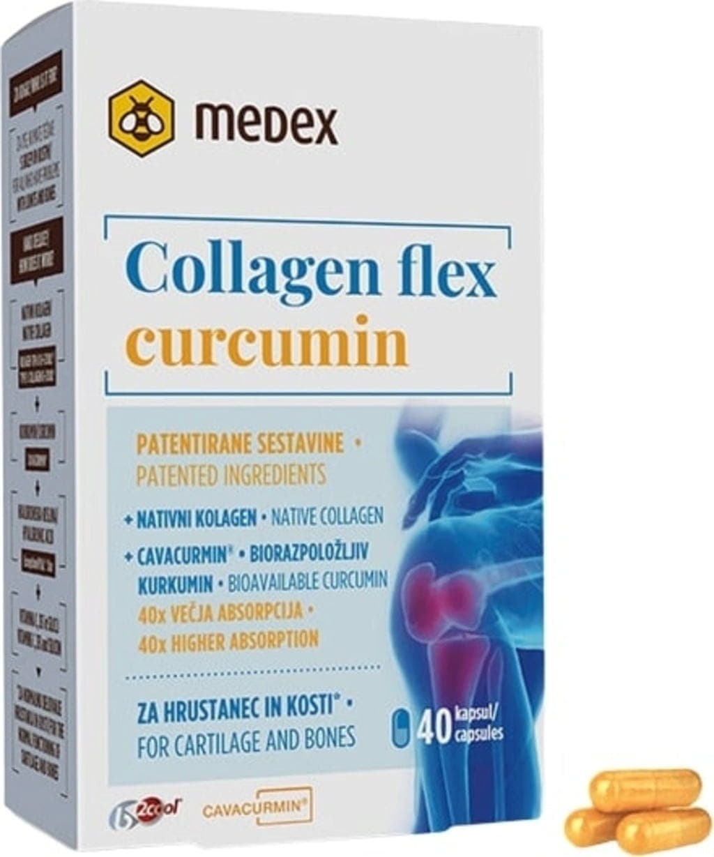 Collagen flex Curcumin Kapseln