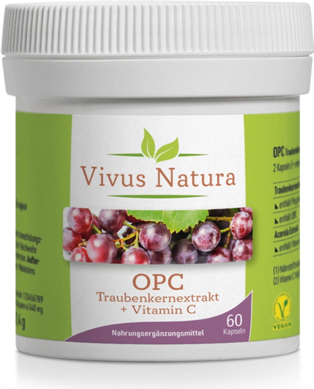 OPC Traubenkernextrakt plus Vitamin C