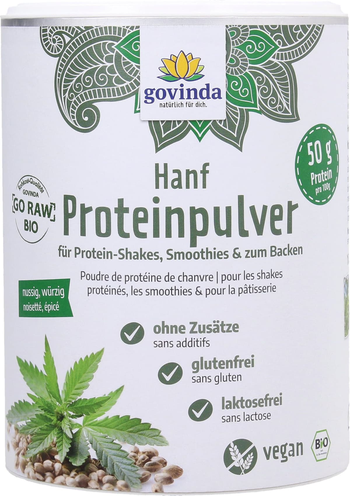 Hanfproteinpulver