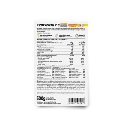 EVOCASEIN 2.0 (MICELLAR CASEIN + DIGEZYME®)